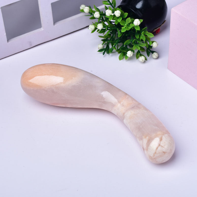 Wholesale Natural Crystal Massage Wand Yoni Dildo Wand For Healing